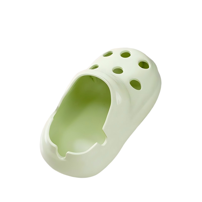 Clog-shaped ashtray
