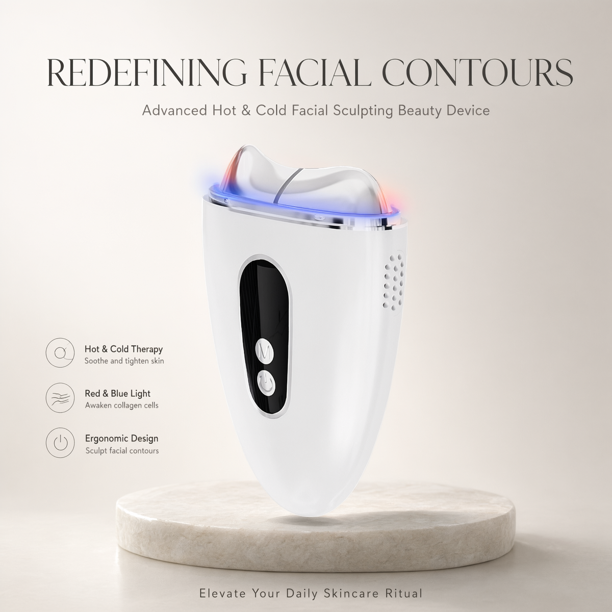 Hot & Cold Lifting Rejuvenating Beauty Device