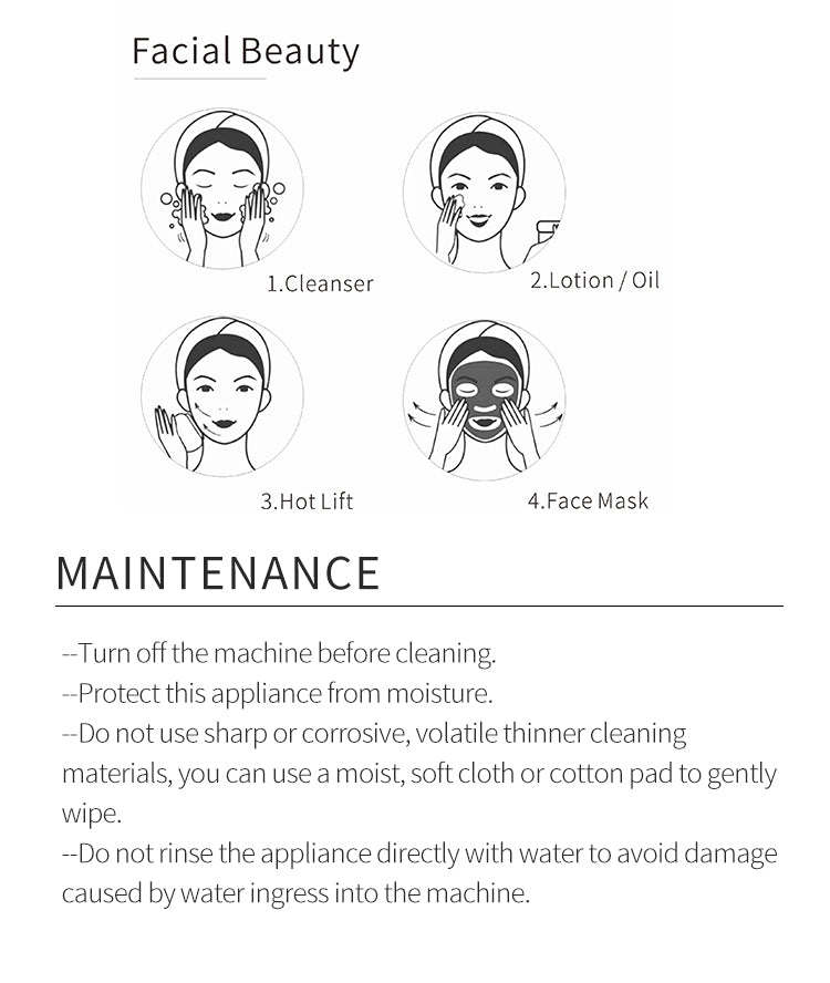 Hot & Cold Lifting Rejuvenating Beauty Device