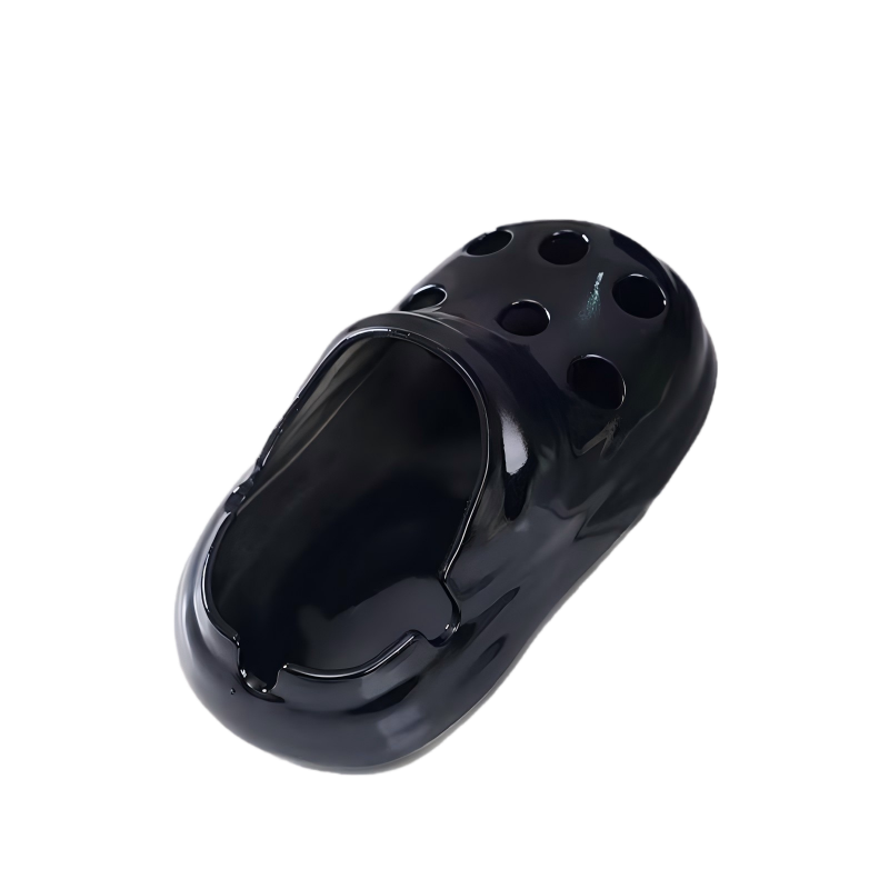 Clog-shaped ashtray