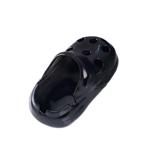 Clog-shaped ashtray