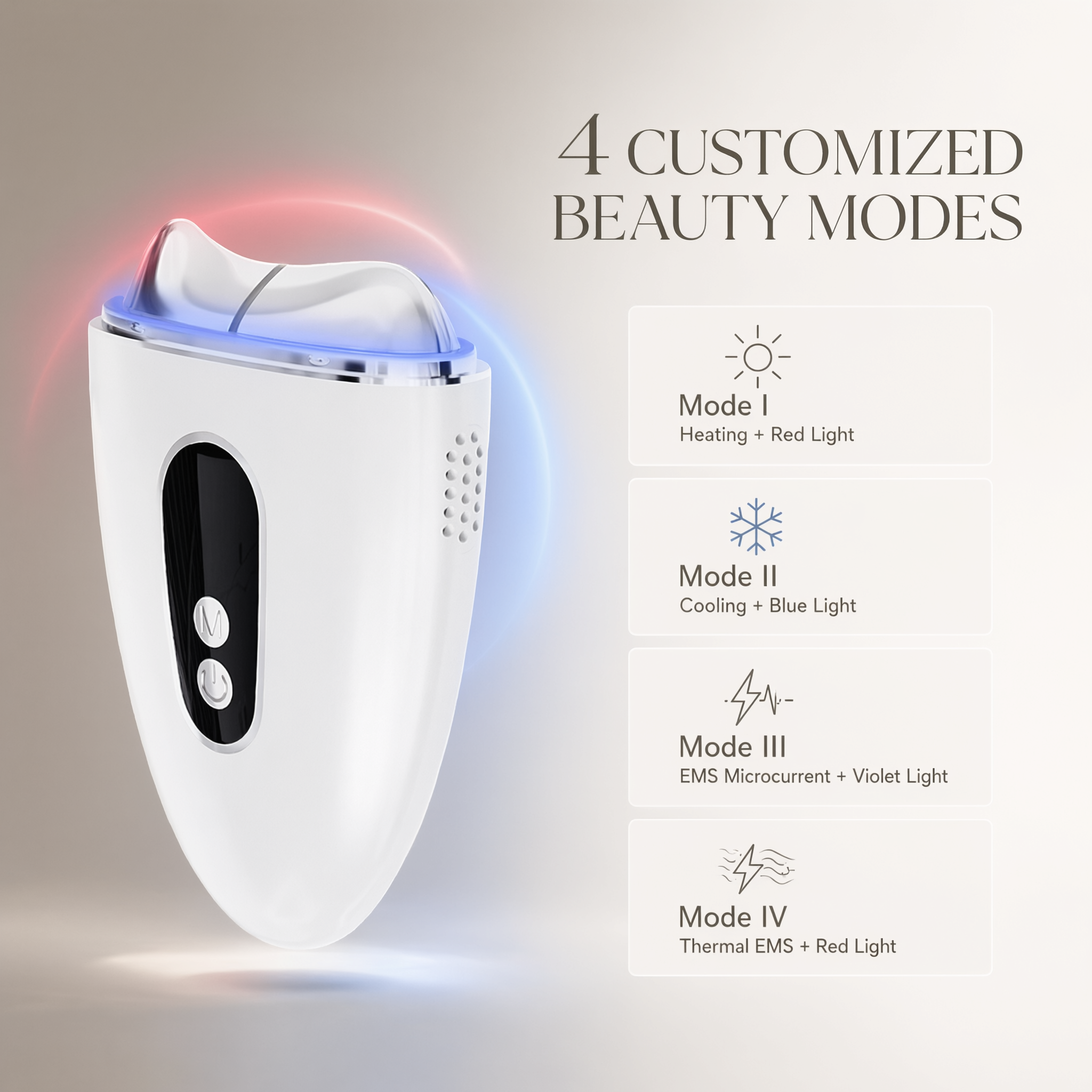 Hot & Cold Lifting Rejuvenating Beauty Device