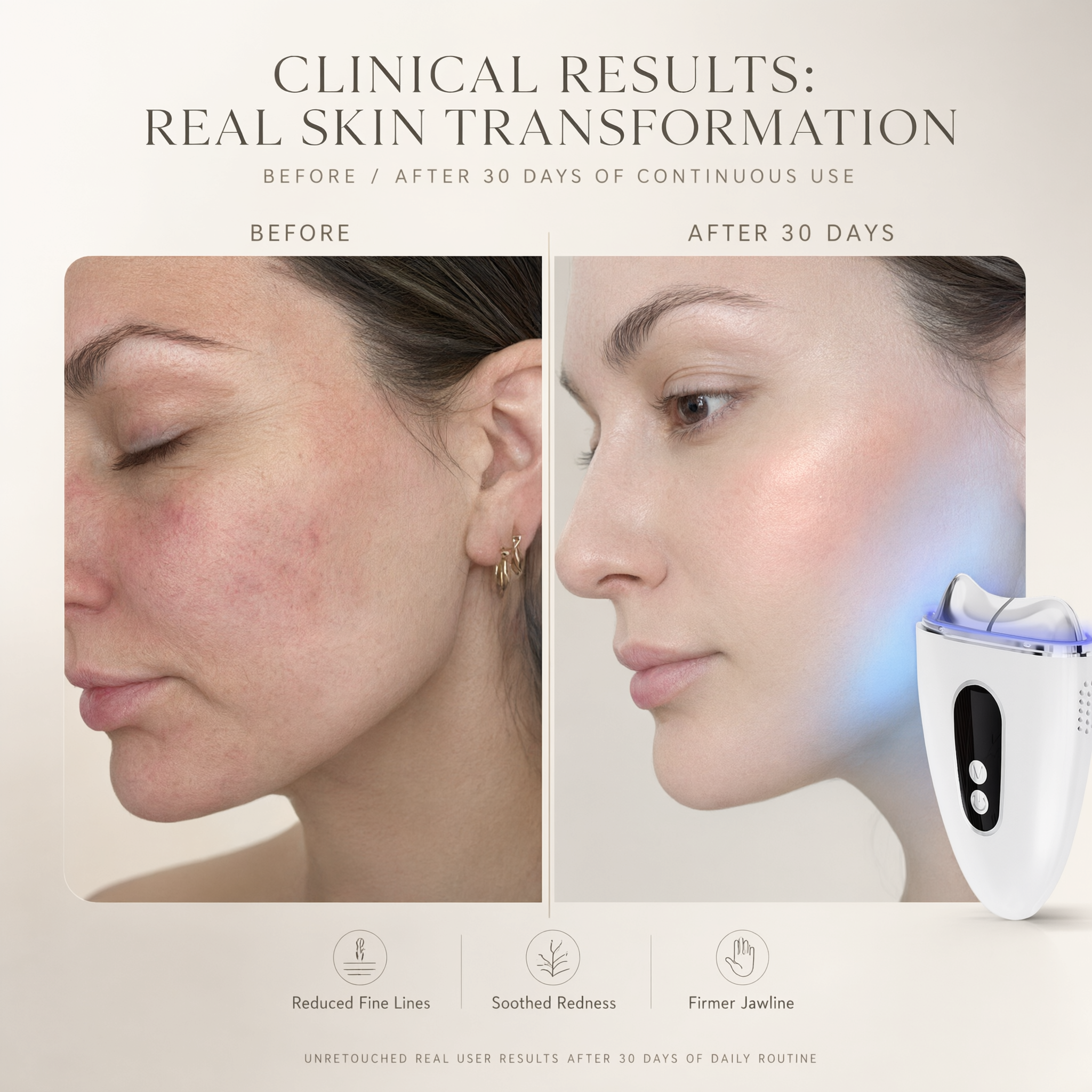 Hot & Cold Lifting Rejuvenating Beauty Device