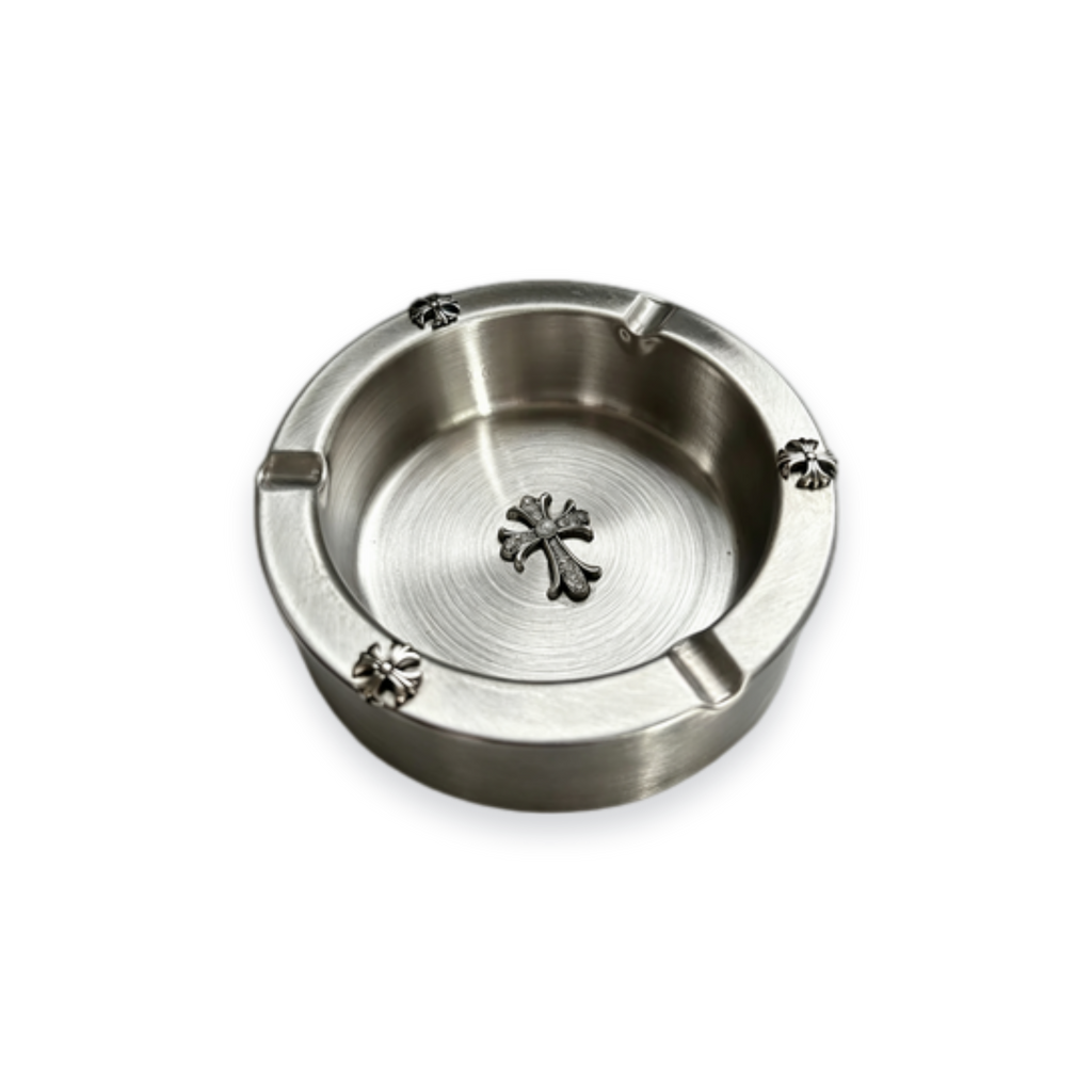 Stainless Steel Cross Cigar Ashtray