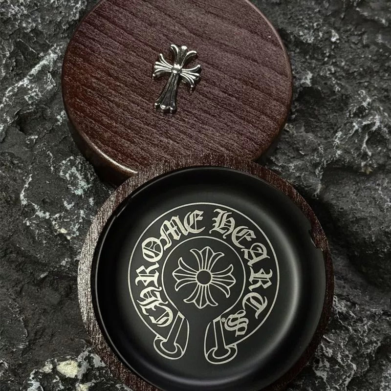 Metal Cross Ashtray