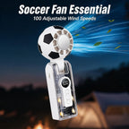 Soccer-shaped Ice Cooling Handheld Fan